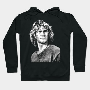 Patrick Swayze (Black And White) Hoodie
